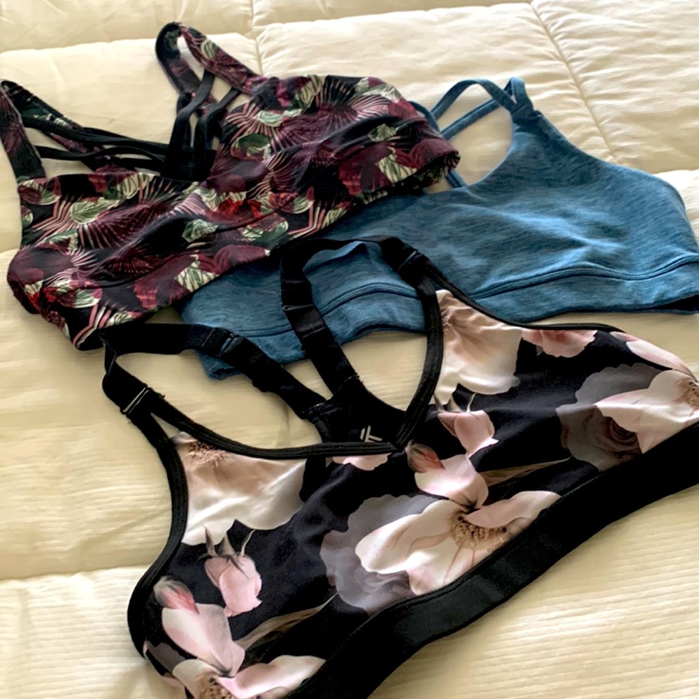 3 tops size S, Kyodan and Asics in great condition